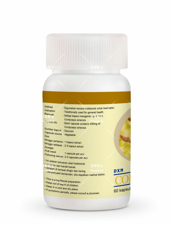 كبسولات فطر كورديسبس Cordyceps